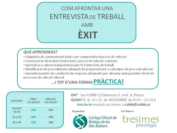 COM AFRONTAR UNA ENTREVISTA DE TREBALL AMB ÈXIT Novembre 2018.jpg